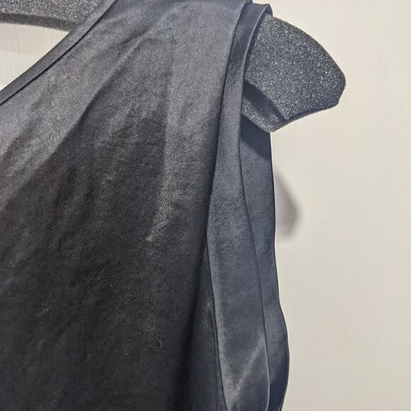 Nwt T By Alexander Wang | Drape Dress In Black - Picture 8 of 10